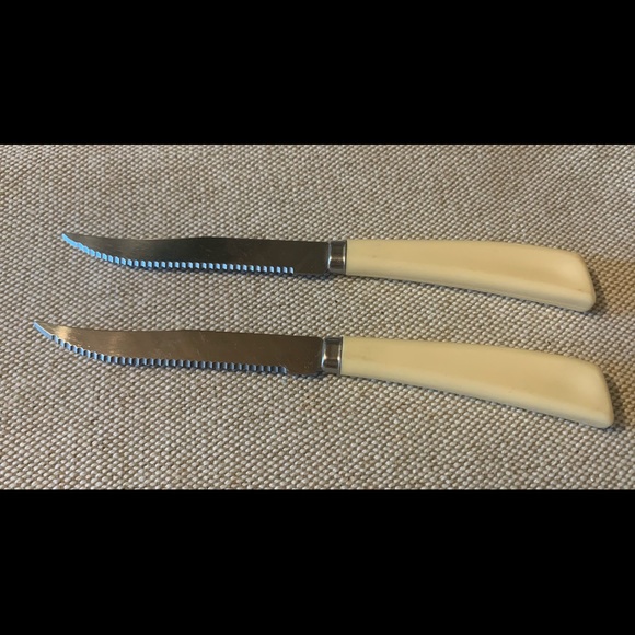 Quikut Kitchen Vintage Quikut Stainless Steak Knives Poshmark